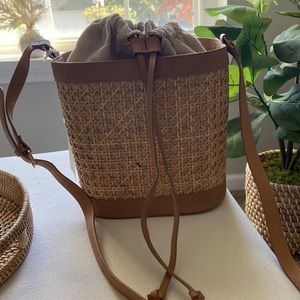 Tommy Bahama Straw bucket bag